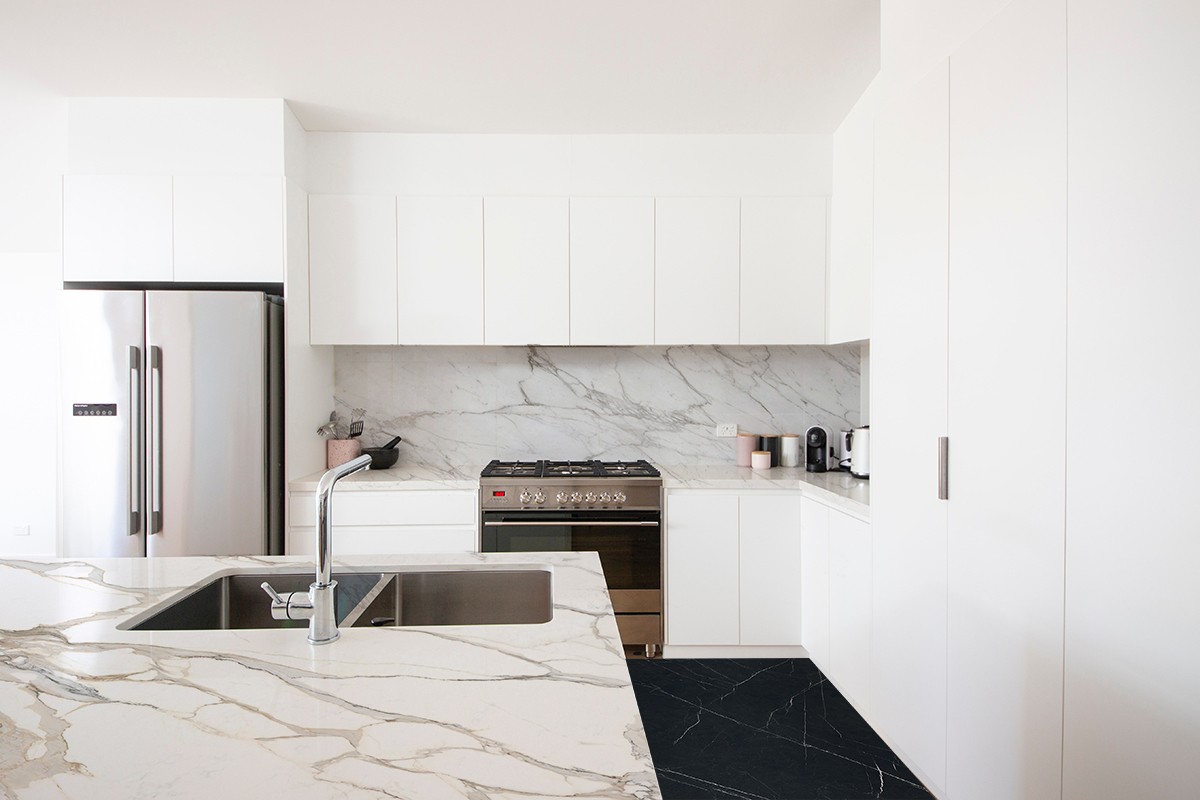 Why choose gres porcelain kitchen countertops for refined projects?