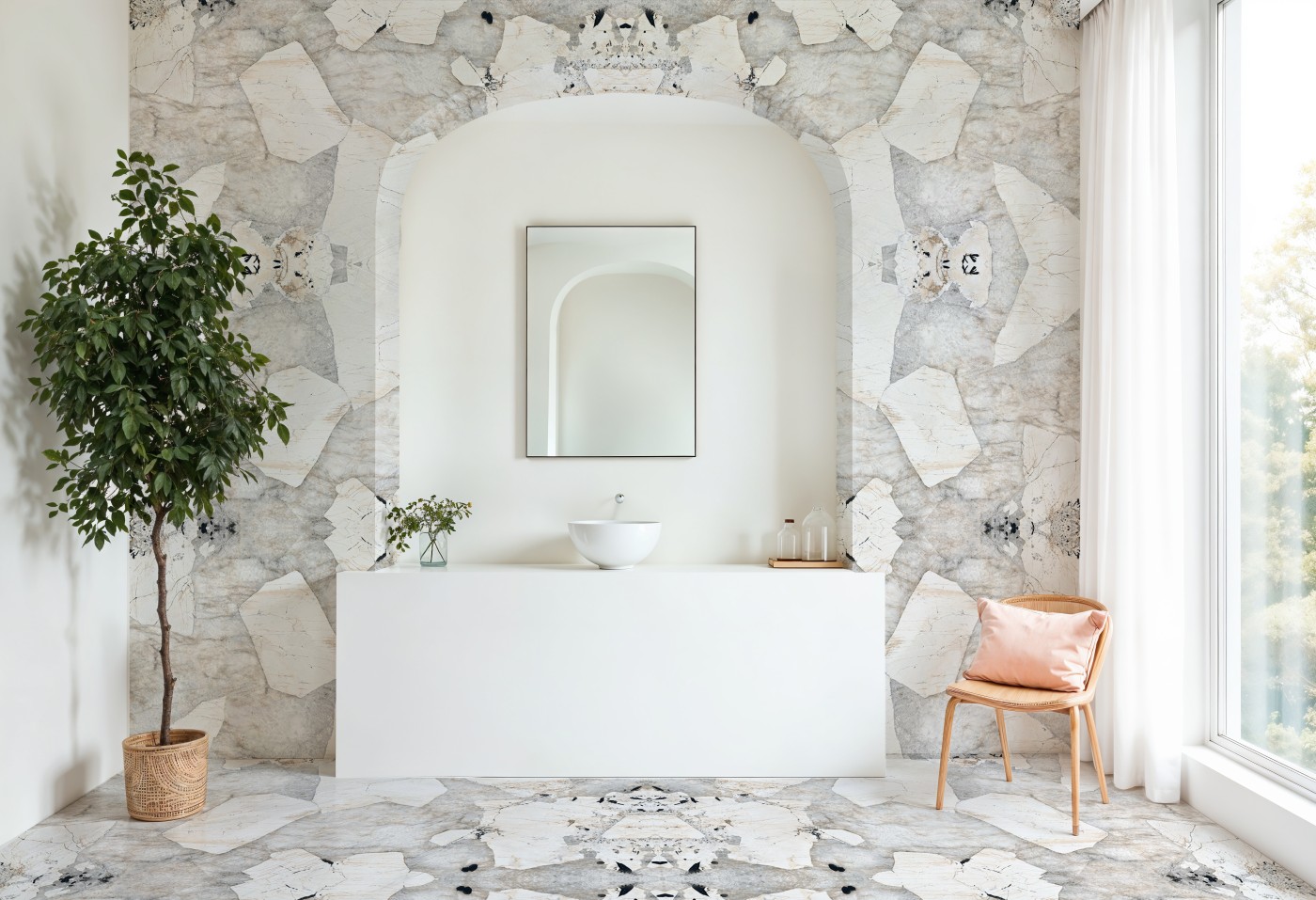 Glossy or Matte Marble-Effect Porcelain? Pros and Cons