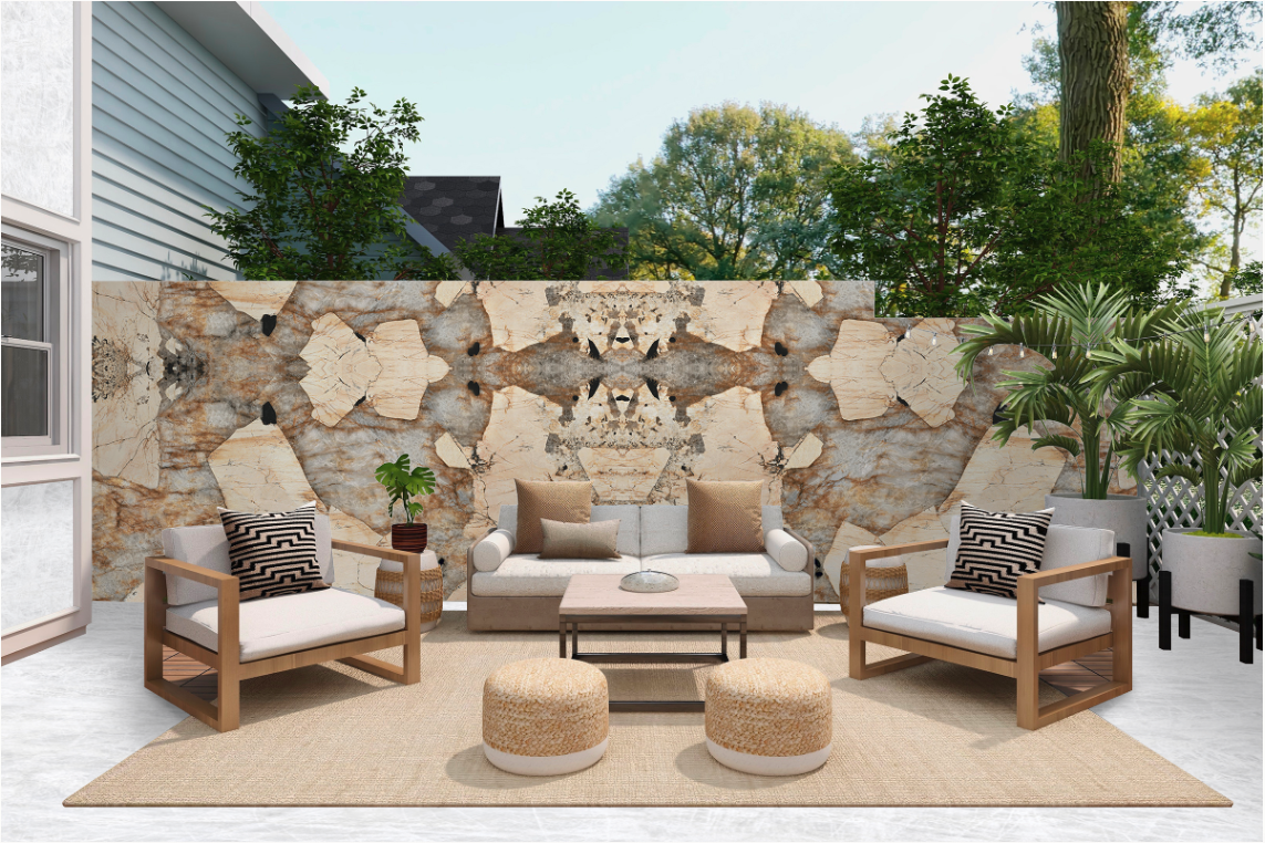 Pavimenti da esterno in gres porcellanato: soluzioni eleganti per terrazze e giardini